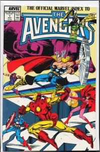 The Official Marvel Index to the Avengers #7 (1988) The Avengers