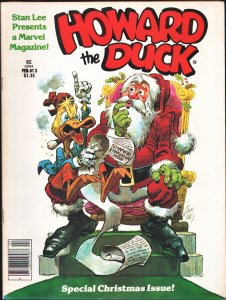 Howard The Duck  #3 1980-Marvel-Jack Davis Santa Claus cover-Gene Colan