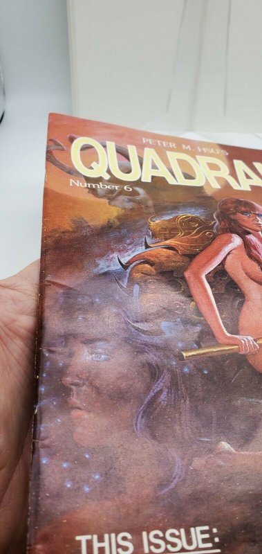 Peter Hsu's QUADRANT Comic Book #6 (1984) Malibu Comics