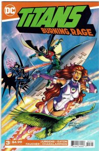 Titans: Burning Rage #3 Dan Jurgens NM