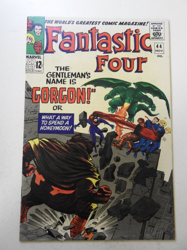 Fantastic Four #44 (1965) VG/FN Condition! rust on staples