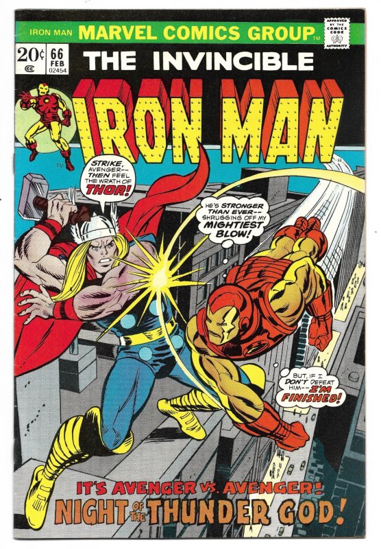 Iron Man #66 (1974) VF/NM