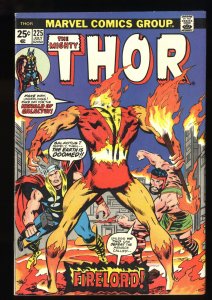 Thor #225 VF- 7.5 1st Appearance Firelord! Stan Lee!