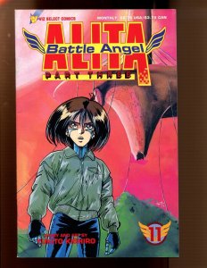 BATTLE ANGEL ALITA PART THREE #11 - YUKITO KISHIRO ART + STORY (9/9.2) 1994