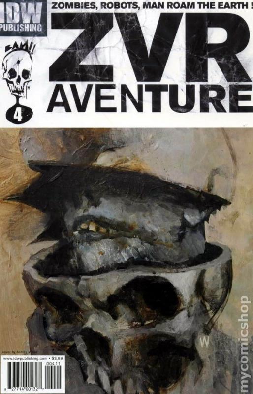 ZOMBIES VS ROBOTS AVENTURE #4, NM+, ZVR, Ashley Wood, 2010, more in store