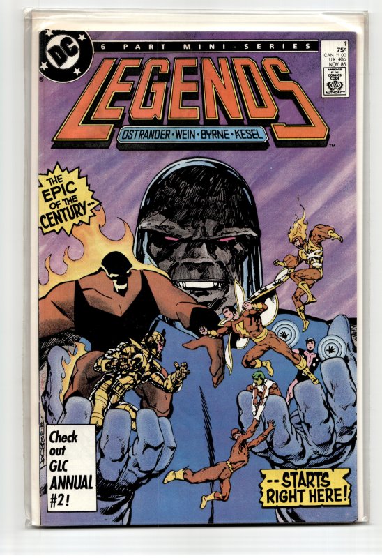 Legends #1 (1986) [Key Issue]