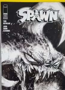 Spawn #294 McFarlane & Mattina Black White 2019 Variant Spawn/Violator Hybrid