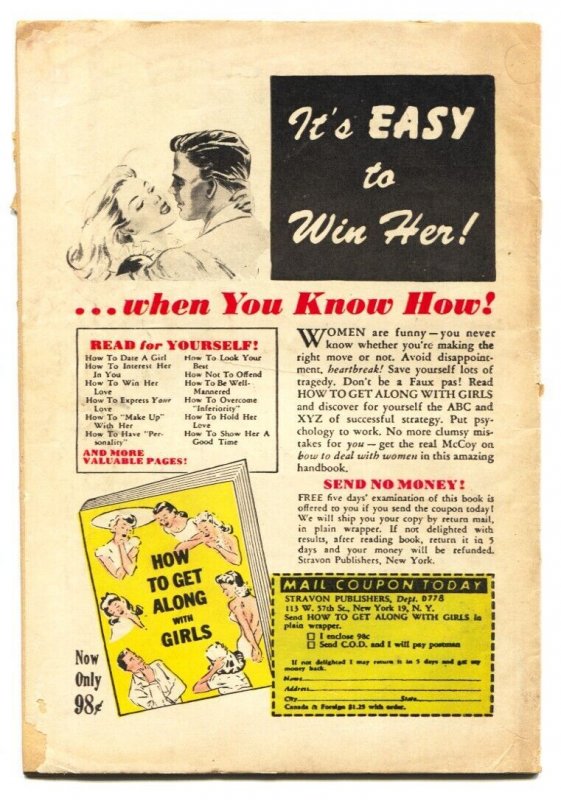 STRANGE WORLDS #1-1950-AVON-JOE KUBERT-JOHN GUINTA-G+