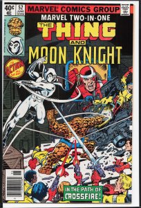 Marvel Two-in-One #52 (1979) Moon Knight [Key Issue]