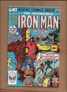 INVINCIBLE IRON MAN ANNUAL #5 KILLMONGER MADAM SLAY BLACK PANTHER   MARVEL 