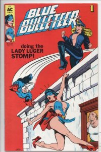 BLUE BULLETEER #1, VF, AC Comics, Lady Lugar, 1989, more indies in store