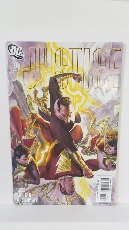 Justice #1-12 Alex Ross Complete Series 2005 DC Comics Comic Lot 