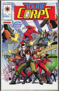 The H.A.R.D. Corps #5 Variant Cover (1993) Bloodshot