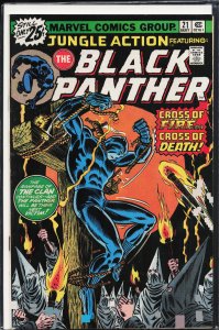 Jungle Action #21 (1976) Black Panther [Moisture Damage]