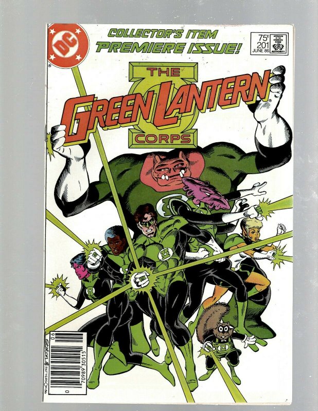 The Green Lantern Corps # 201 NM DC Comic Book 1st Kilowog Appearance  SB5