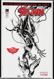Spawn #219 Phoenix Comicon Cover (2012)