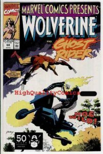MARVEL COMICS PRESENTS #68, NM, Wolverine, Ghost Rider, more MCP in store