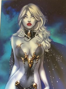 Lady Death Majestic Celestial Edition Art by EBas 11'' x 17' P...