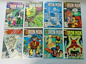 Iron Man lot #152 to #198 45 different books average 7.0 range 6.0 to 8.0 (1981)