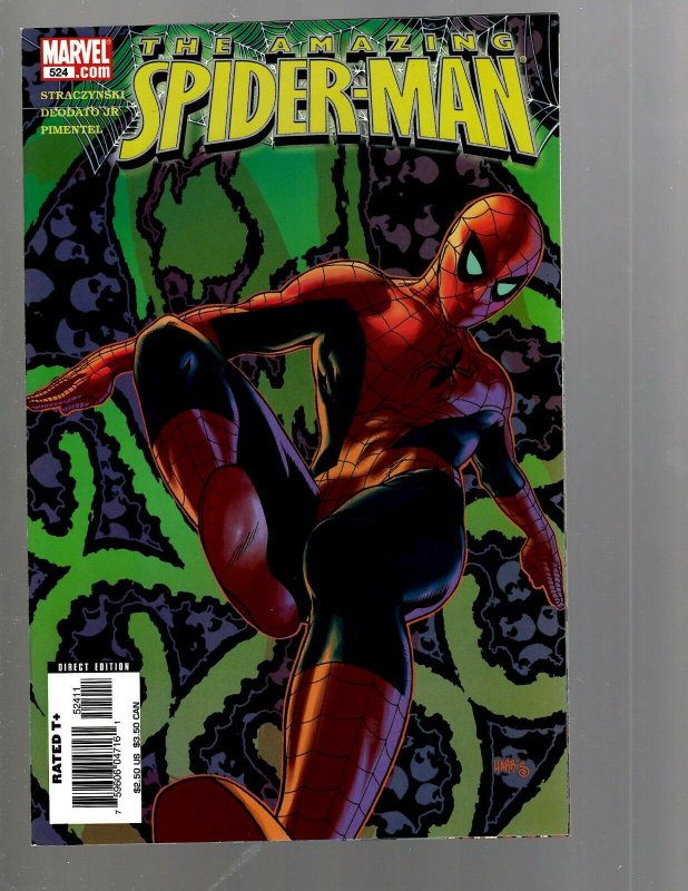 10 Amazing Spider-Man Marvel Comics #515 516 517 518 519 520 521 522 523 524 TJ3