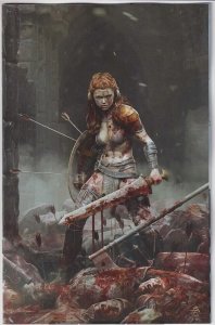 RED SONJA 2023 #7 BJORN BARENDS 1:15 Virgin Ratio Variant Cvr K