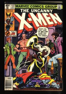 X-Men #132 VG+ 4.5 Newsstand Variant Hellfire Club!