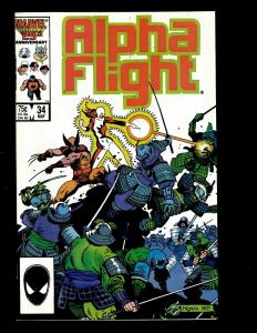 15 Alpha Flight Comics #25 26 27 28 29 30 31 32 33 34 35 36 37 89 Annual #1 JF4