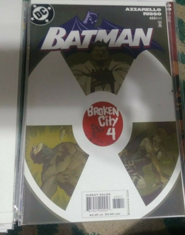 Batman #623  2003 DC COMICS  broken city PT 4  AZZARELLO dummy penguin scarface 