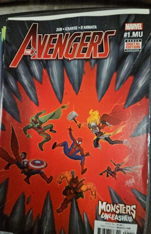 Avengers #1 MU Nakayama Cover (2017)
