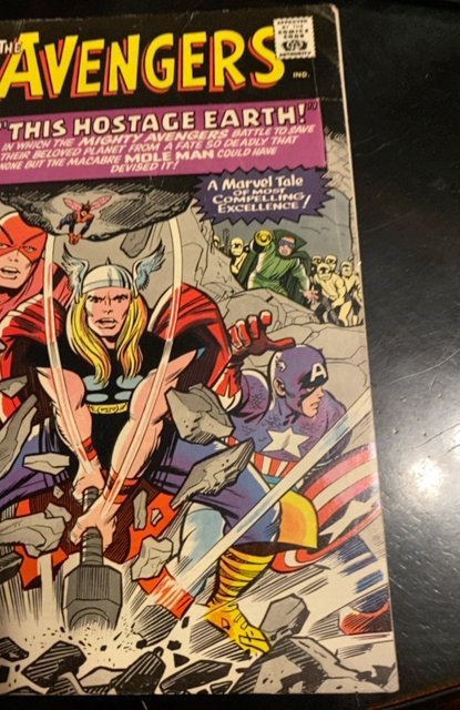 The Avengers #12 (1965) behold the mole man