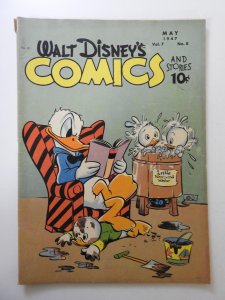 Walt Disney's Comics & Stories #80 (1947) VG+ Condition! 1/2 in spine split