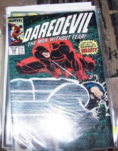 Daredevil  comic # 250 (Jan 1988, Marvel) bullet, matt murdock netflix
