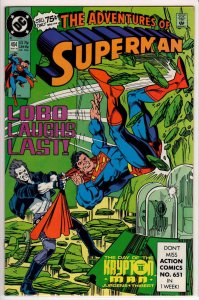 Adventures of Superman #464 Direct Edition (1990) 9.6 NM+