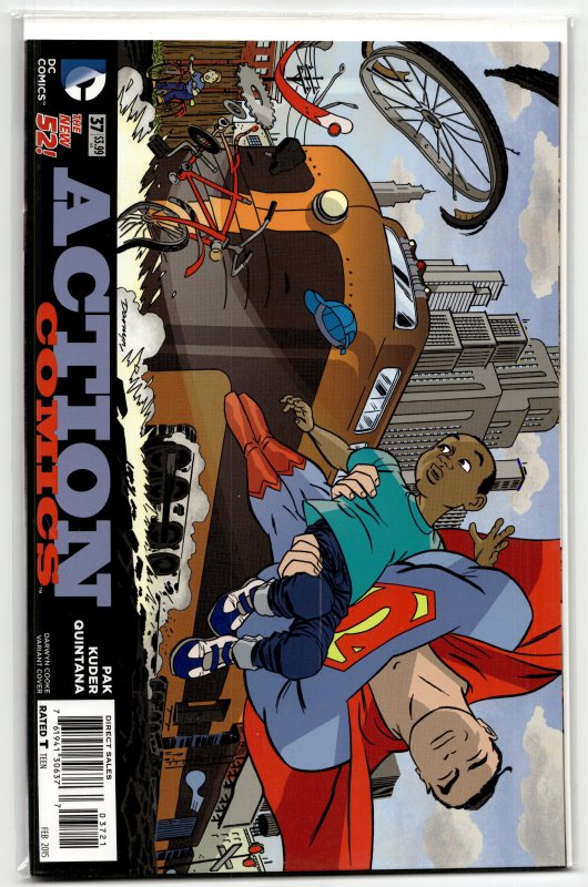Action Comics #37 Variant Cover (2015) Superman