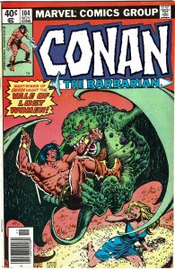 Conan the Barbarian #104  Newsstand Marvel  FN+