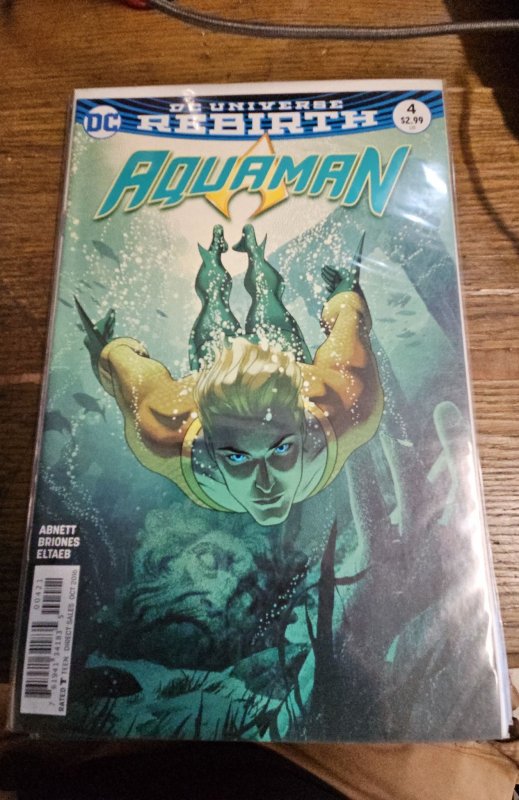 Aquaman #4 Variant Cover (2016)