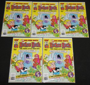 Harvey Bronze Age RICHIE RICH TITLES 46pc Mid Grade Comic Lot FN-VF