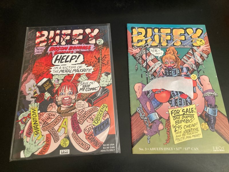 Big Lot of *15* ADULT/XXX S&M/Bondage/Dom COMIX! Sheedeva•Buffy•Crystal Balls+++