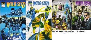 WILD SEED (1995-2000 INDO CITY) 1-2,Ash2  Ronald King's COMICS BOOK