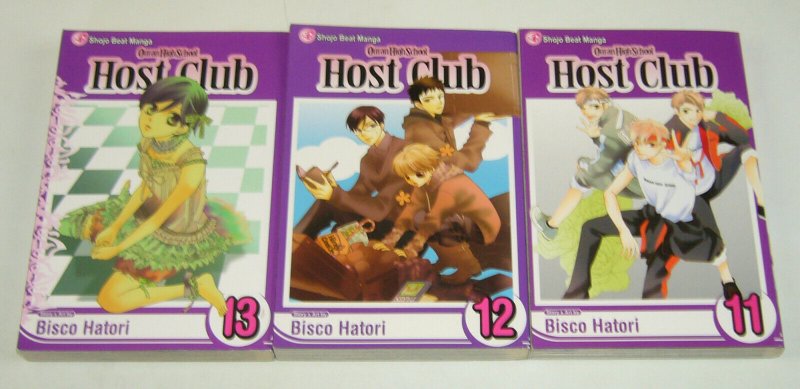 Ouran High School Host Club vol. 1-13 VF/NM complete set - shojo beat manga set