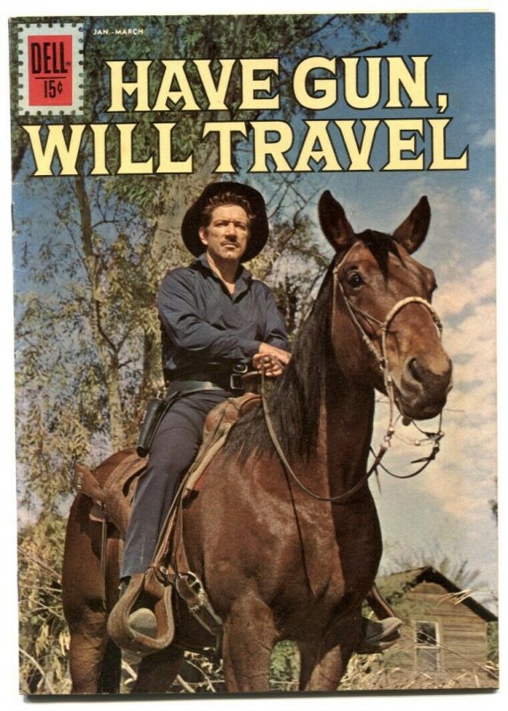 Have Gun Will Travel #12 1962- Dell western-Richard Boone- FN+