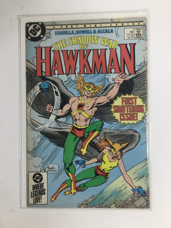 The Shadow War of Hawkman #1 (1985) FN3B119 FINE FN 6.0
