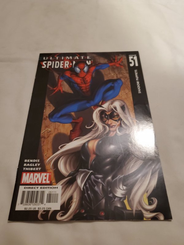 Ultimate Spider-Man 51 Very Fine+ Cover by Mark Bagley