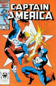 Captain America (1st Series) #327 VF; Marvel | save on shipping - details inside