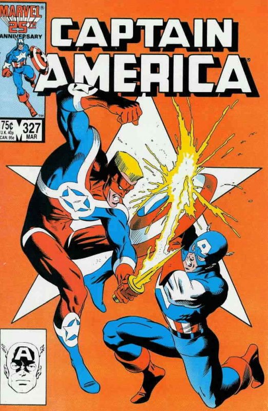 Captain America (1st Series) #327 VF; Marvel | save on shipping - details inside