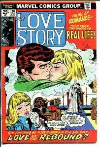 Our Love Story #30 1974-Marvel-romance stories-Gene Colan-Bill Everett-VG