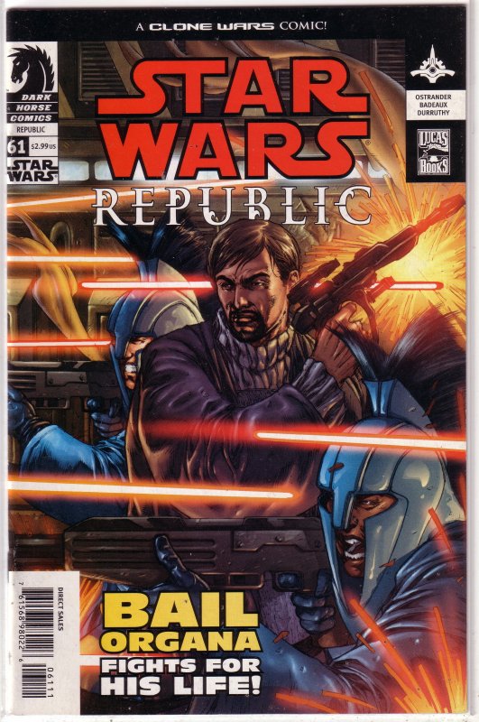 Star Wars: Republic (1998, Dark Horse) #61 FN (Clone Wars) Ostrander/Badeaux