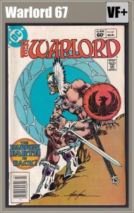 Warlord 67 (1983) VF+ Bronze Age DC Comics