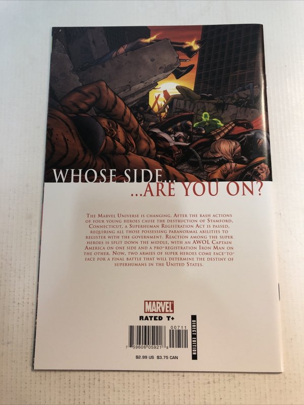 Civil War (2006) #7 Signed Steve McNiven ~ Marvel Comics | Dexter Vines