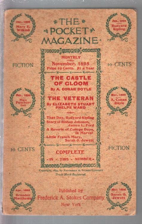 Pocket Magazine #1 11/1895-1st issue-120+ years old-A. Conan Doyle-VF-